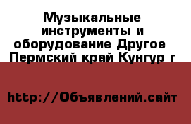 Музыкальные инструменты и оборудование Другое. Пермский край,Кунгур г.